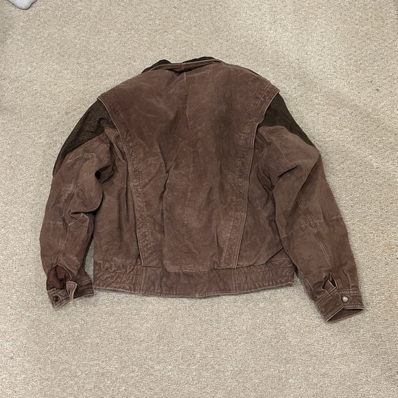 Men's Two-Tone Brown Jacket - Picture 2 of 11